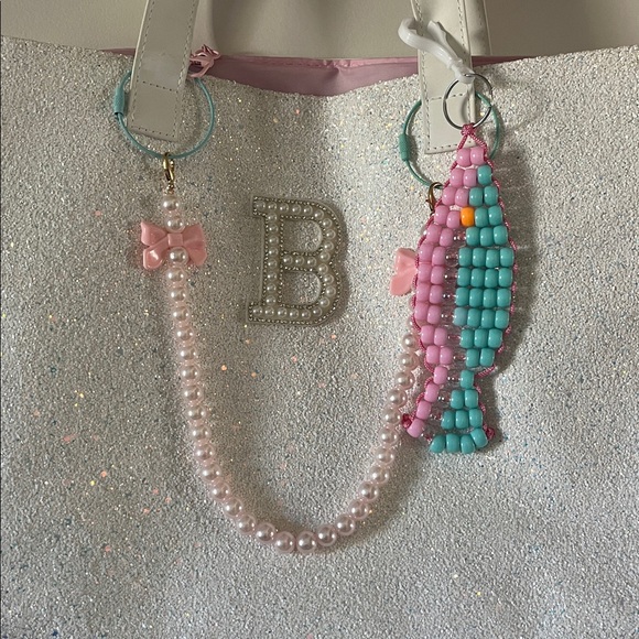 Colorful Beaded Keychains Set - Picture 4 of 4